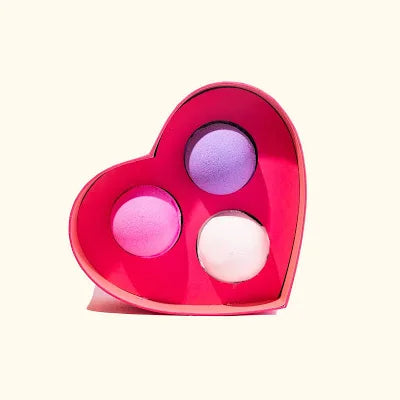 Sweet Heart three bath balm set - Zinnias Gift Boutique