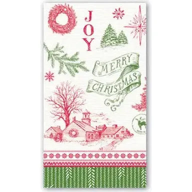 Christmas Time Hostess Napkin - Zinnias Gift Boutique