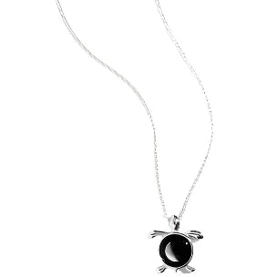 Moonglow sea Turtle Necklace - Zinnias Gift Boutique