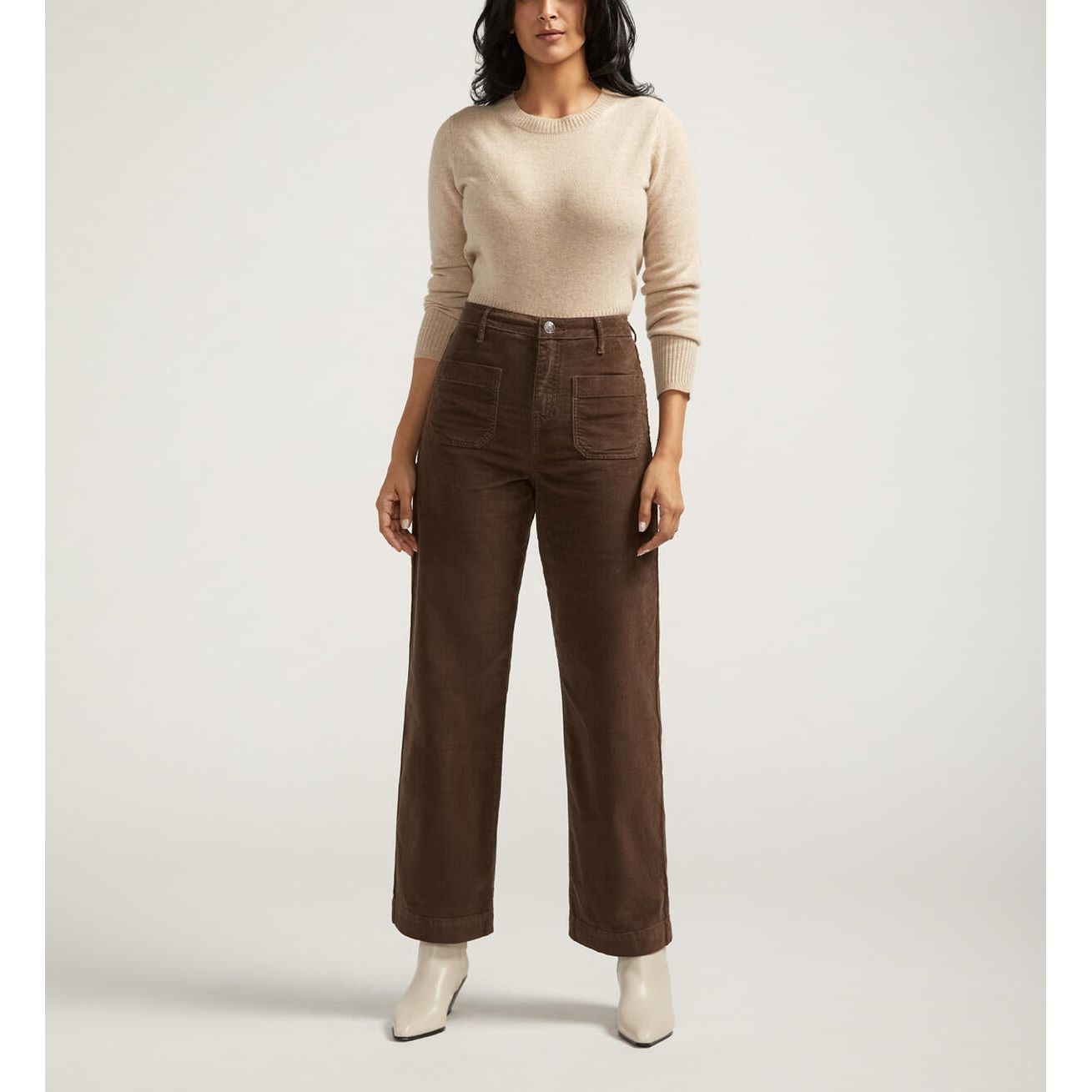 Sophia Wide Leg - Chocolate - Zinnias Gift Boutique