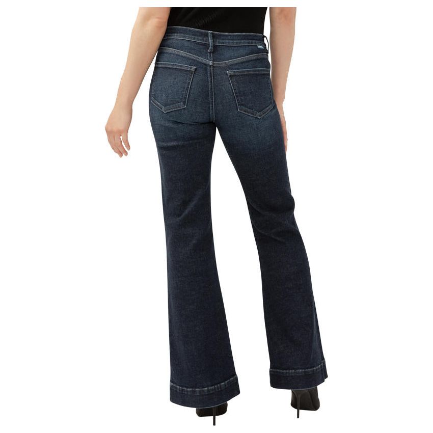Kait Mid Rise Flare - Opera Blue - Zinnias Gift Boutique