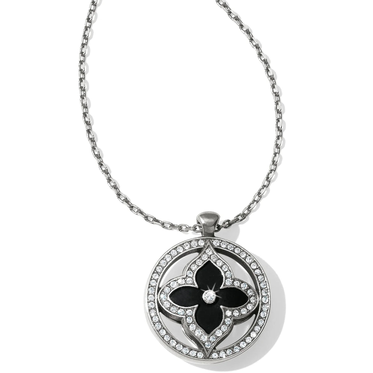 Toledo Alto Noir Black Pendant Necklace - Zinnias Gift Boutique