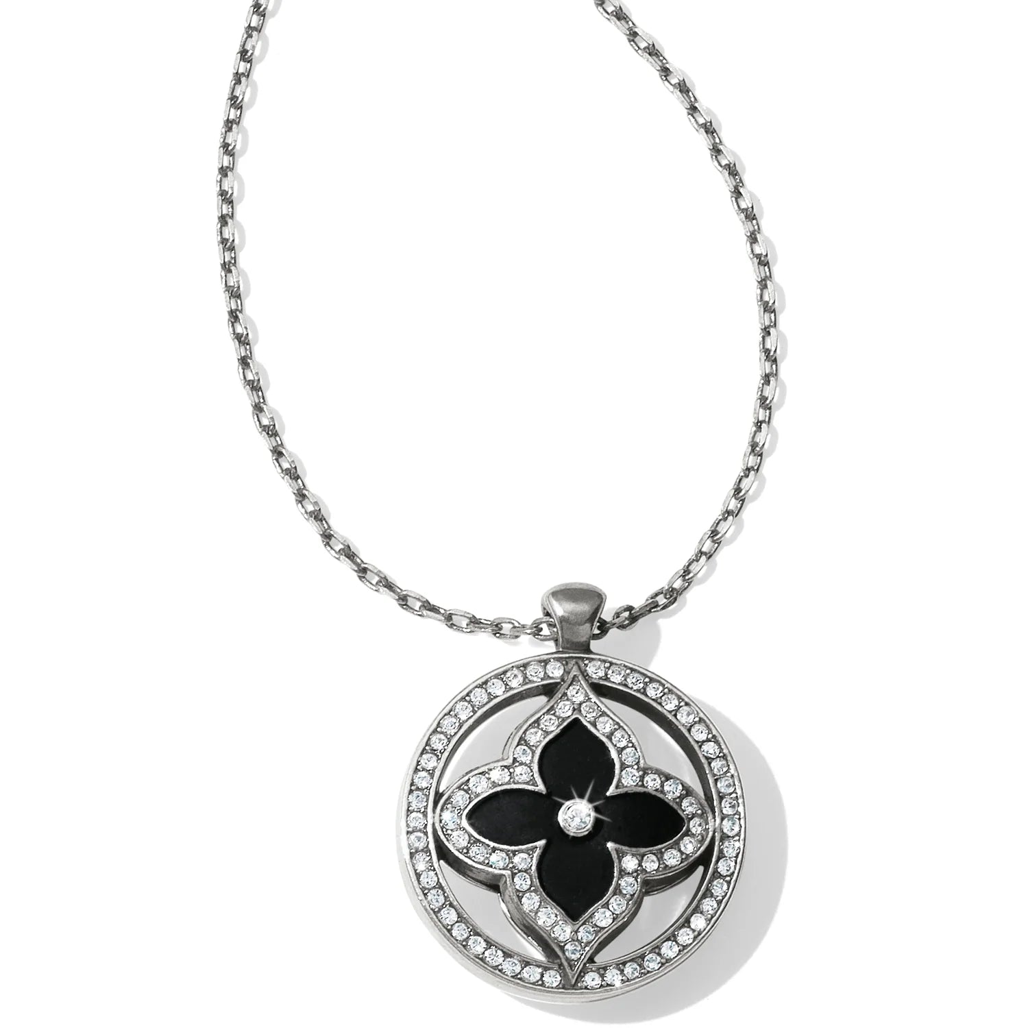 Toledo Alto Noir Black Pendant Necklace - Zinnias Gift Boutique