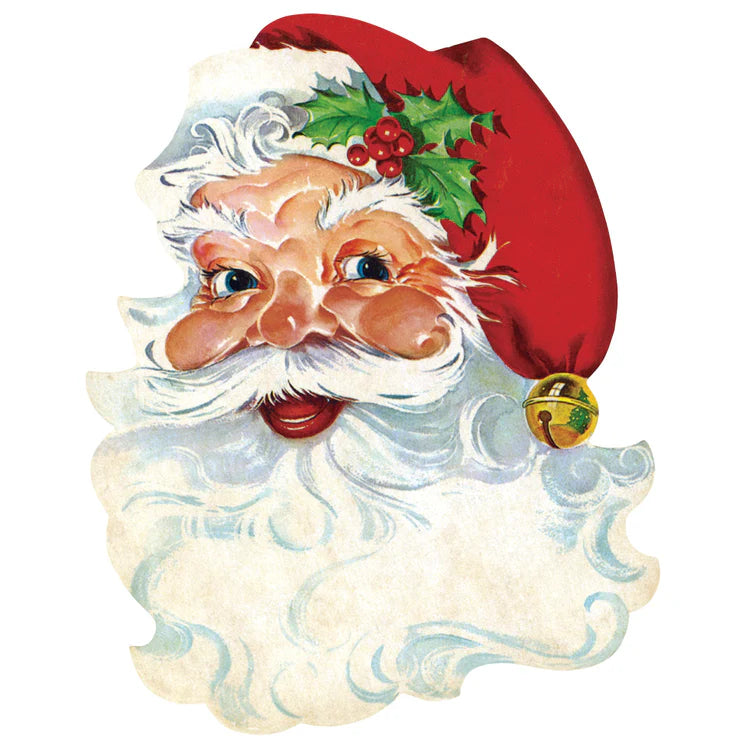 Die Cut Santa Placemat - Zinnias Gift Boutique