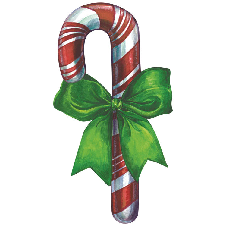 Die Cut Candy Cane - Zinnias Gift Boutique