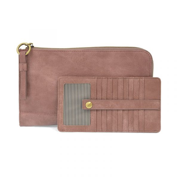 Karina Convertible Wristlet &amp; Wallet Orchid - Zinnias Gift Boutique