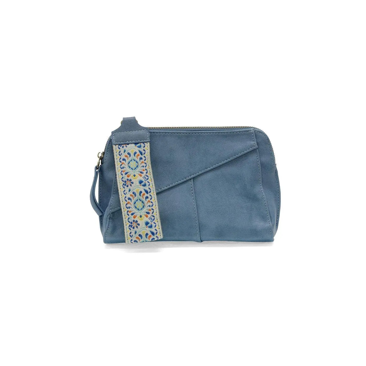 Gigi Crossbody with Woven Wrist Strap - Zinnias Gift Boutique