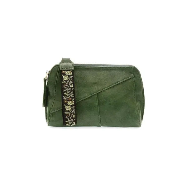 Gigi Crossbody with Woven Wrist Strap - Zinnias Gift Boutique