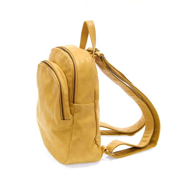 Frankie Soft Backpack Mellow Yellow - Zinnias Gift Boutique