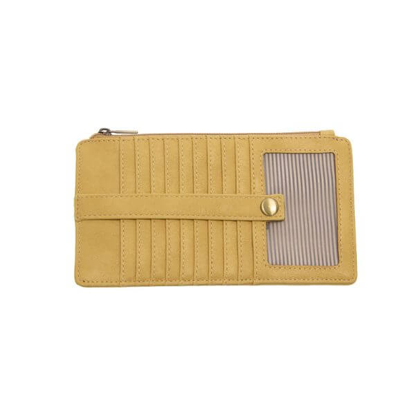 New Kara Distressed Wallet - Mellow Yellow - Zinnias Gift Boutique