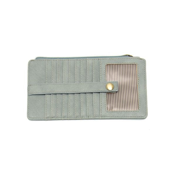 Kara Mini Wallet Light Aqua - Zinnias Gift Boutique