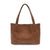 Lottie Med. Tote - Saddle - Zinnias Gift Boutique