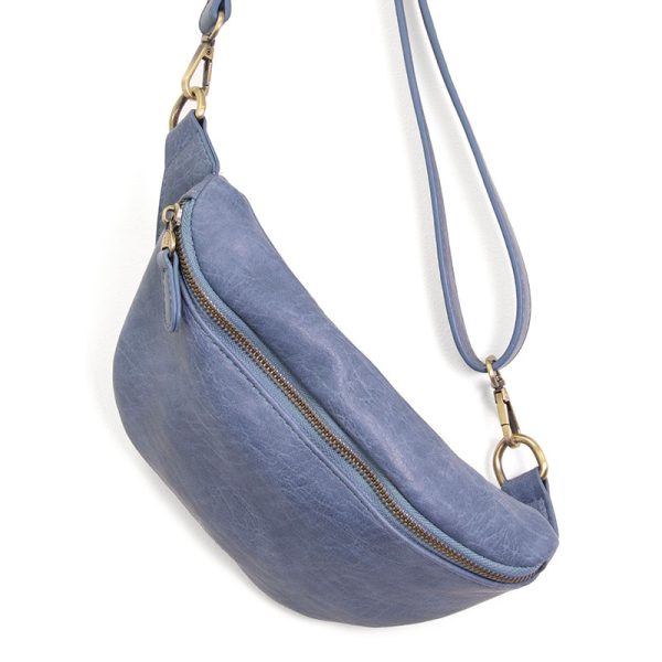 Shiloh Belt Bag - Denim - Zinnias Gift Boutique