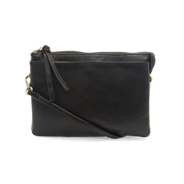 Piper Multi Pocket Crossbody Bag Black - Zinnias Gift Boutique