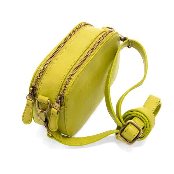 Layne Double Zip Mini Camera Crossbody Citrus Layne - Zinnias Gift Boutique