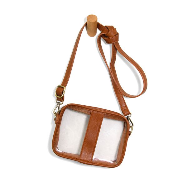 Clear Rita Camera Bag Chicory - Zinnias Gift Boutique