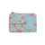 Penny Printed Mini Travel Wallet - Blue Plaid Watermelons - Zinnias Gift Boutique