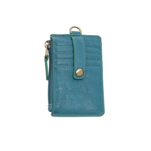 Dolly Small Card Wallet with Keyring - Zinnias Gift Boutique