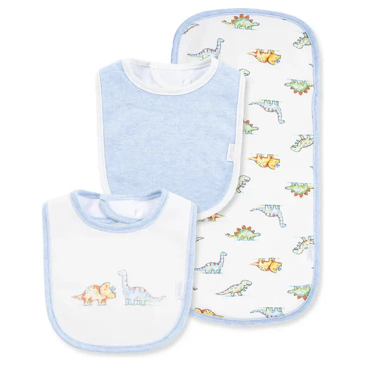 Dinomite Bib & Burp Set - Zinnias Gift Boutique