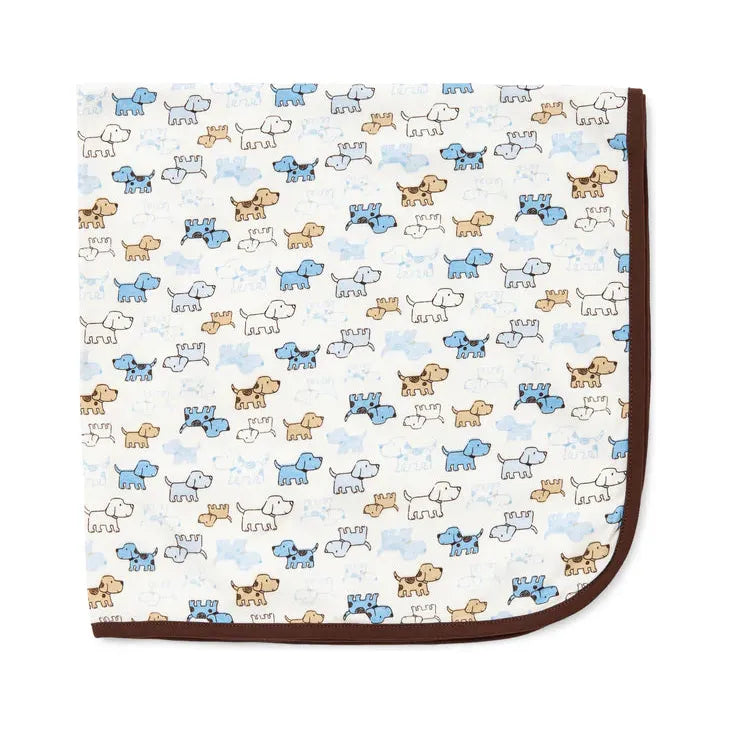 Cute Puppies Receiving Blanket - Zinnias Gift Boutique