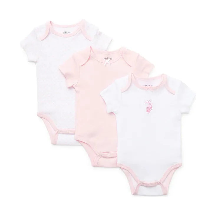 Prima Ballerina 3-Pack Bodysuits - Zinnias Gift Boutique