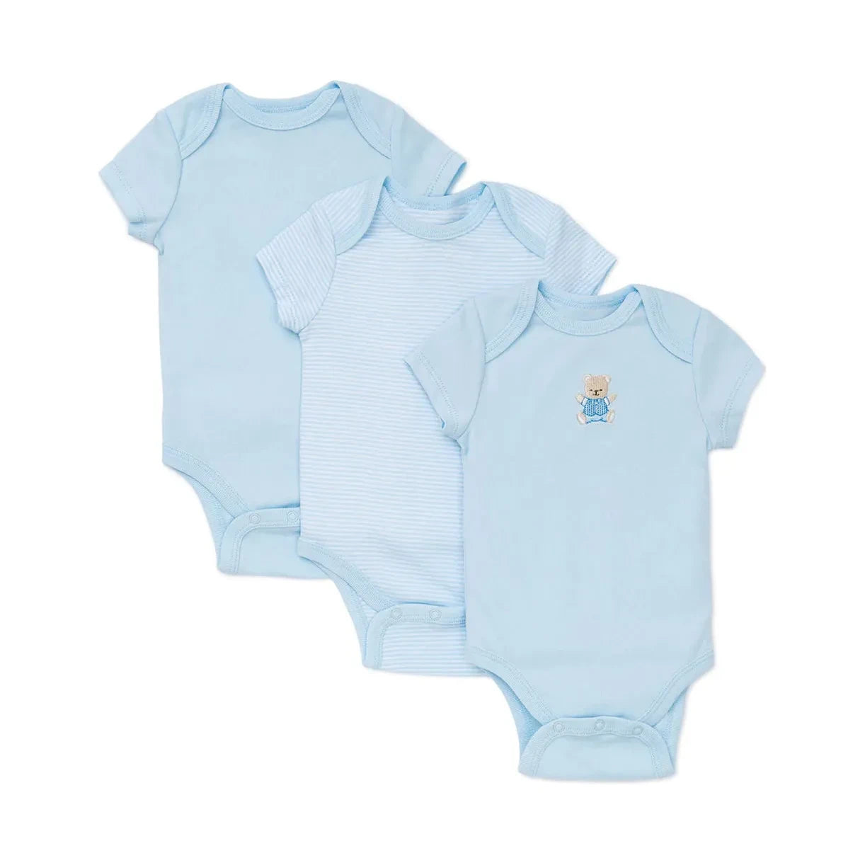 Cute Bear 3-Pack Bodysuits - Zinnias Gift Boutique