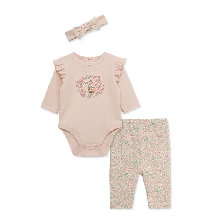 Deer Bodysuit & Pant Set - Zinnias Gift Boutique