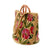 Multi Poppy Painted Nell Jute Tote - Zinnias Gift Boutique