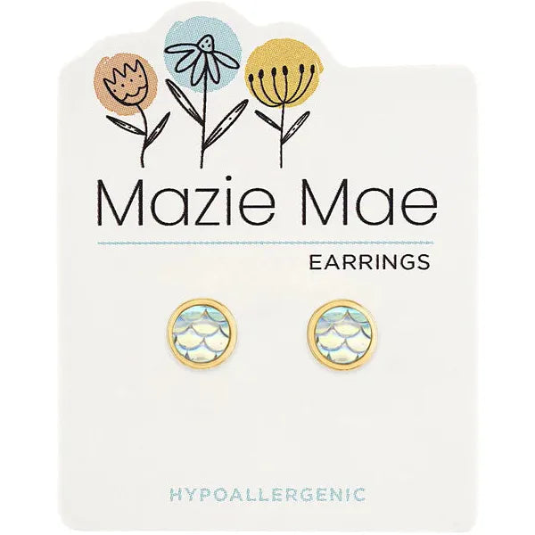 Gold Mazie Mae Earrings - Zinnias Gift Boutique