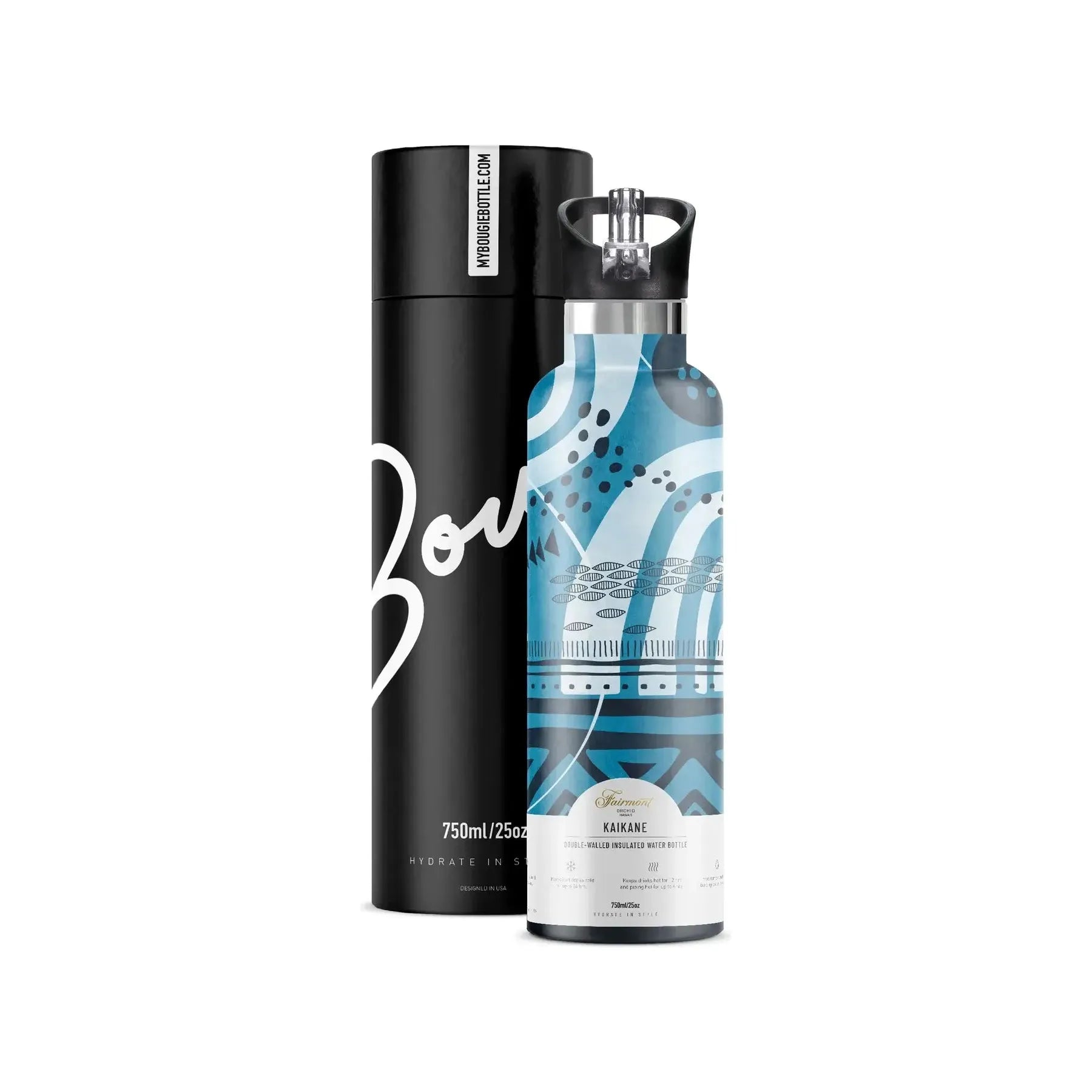 25 oz Insulated bottle w/ Gift Tube - Zinnias Gift Boutique