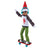 Magifreez Holly Jolly Ollie Skateboard Set