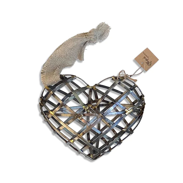 Small Metal Heart - Zinnias Gift Boutique