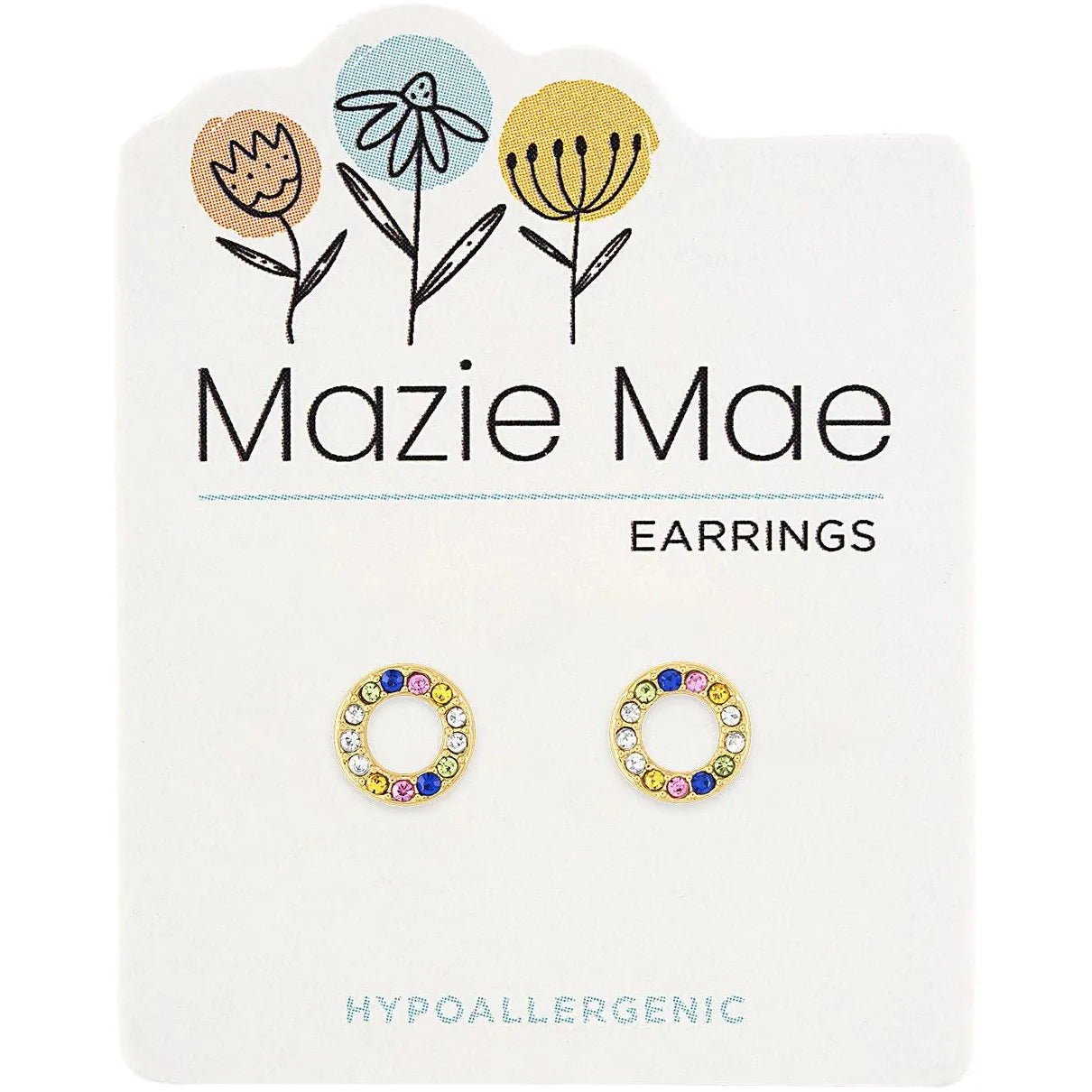 Gold Mazie Mae Earrings - Zinnias Gift Boutique