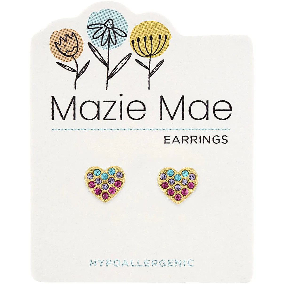 Gold Mazie Mae Earrings - Zinnias Gift Boutique