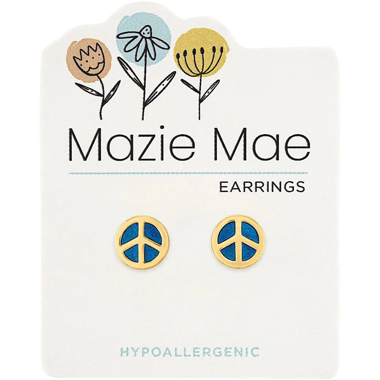 Gold Mazie Mae Earrings - Zinnias Gift Boutique