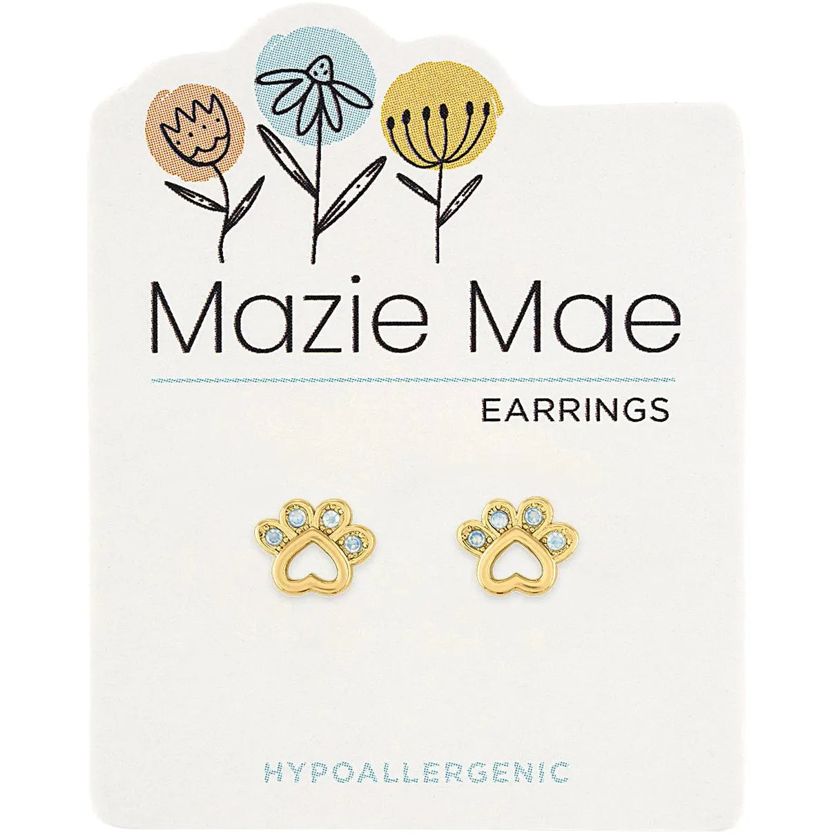 Gold Mazie Mae Earrings - Zinnias Gift Boutique