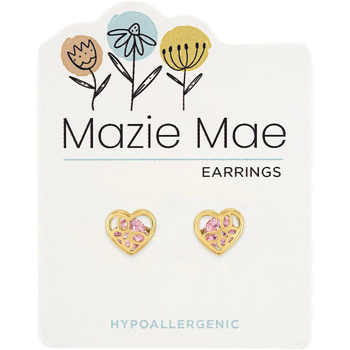Gold Mazie Mae Earrings - Zinnias Gift Boutique