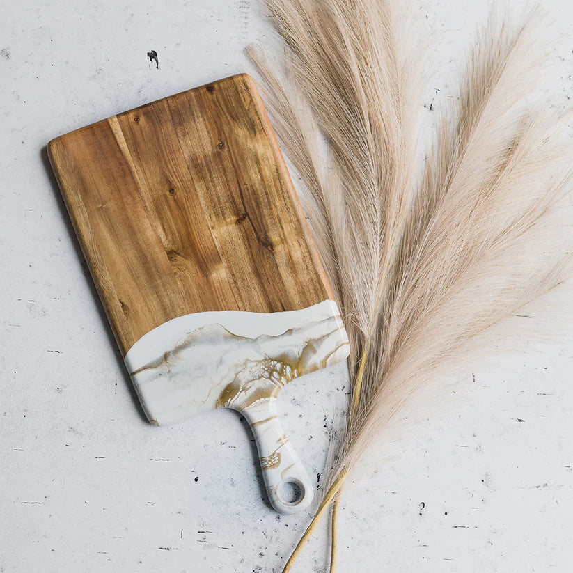 Medium Acacia Cheese Boards - Zinnias Gift Boutique
