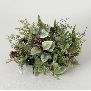 Mixed Pine Floral Orb - Zinnias Gift Boutique