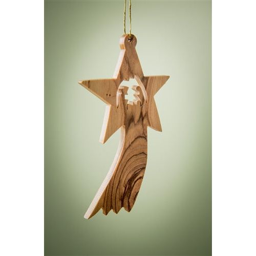 Shooting Star w/Nativity up 3.5" - Zinnias Gift Boutique