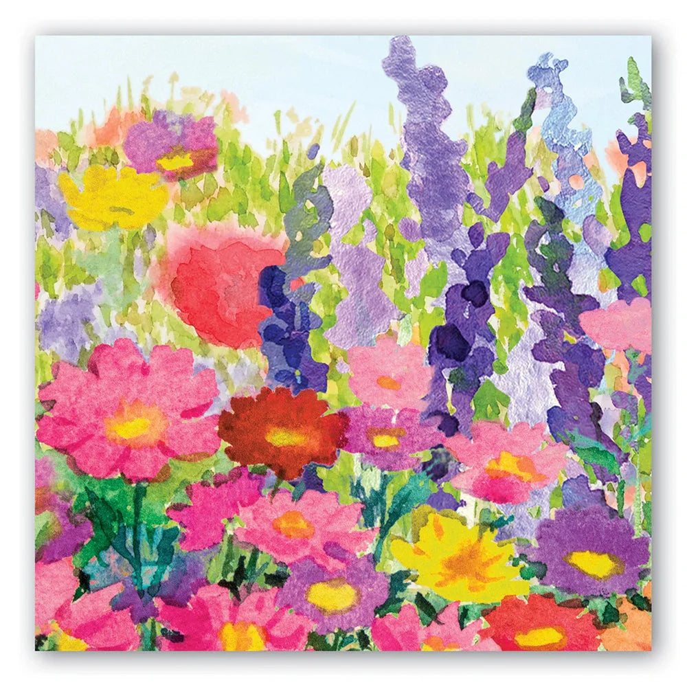 The Meadow Luncheon Napkin - Zinnias Gift Boutique