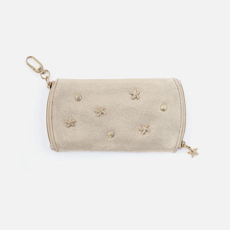 Spark Double Eyeglass Case - Sand Shimmer