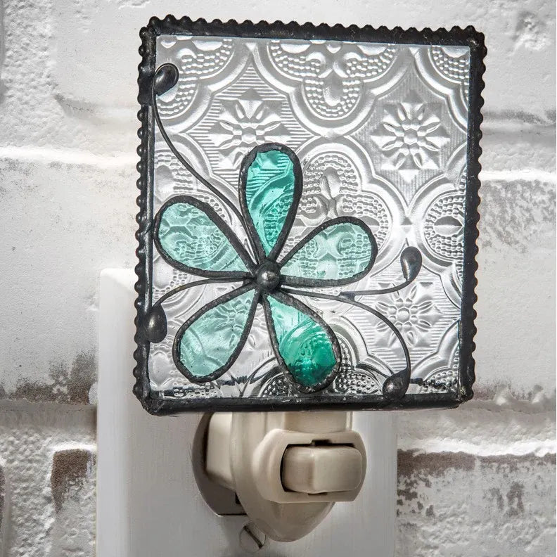 Stained Glass Nightlight - Zinnias Gift Boutique