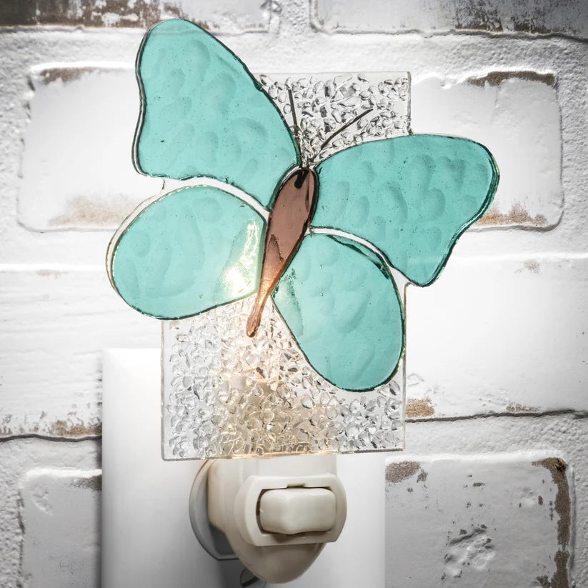 Fused Glass Nightlight - Zinnias Gift Boutique