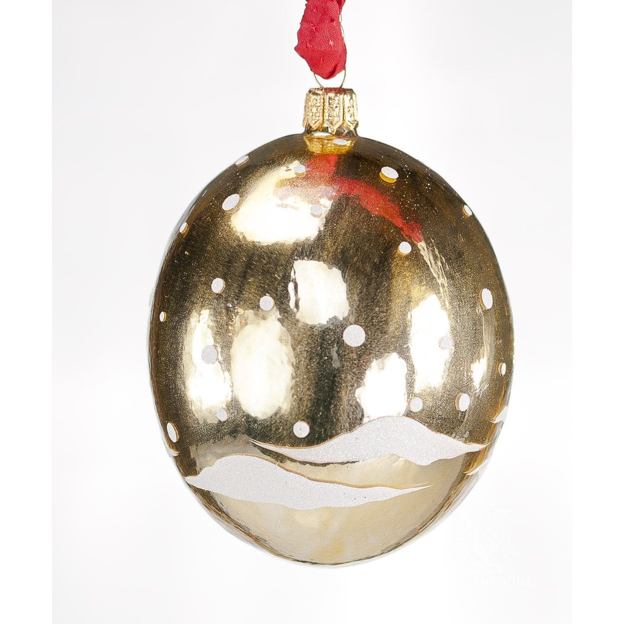 Jingle Balls Santa with Snowman - Zinnias Gift Boutique