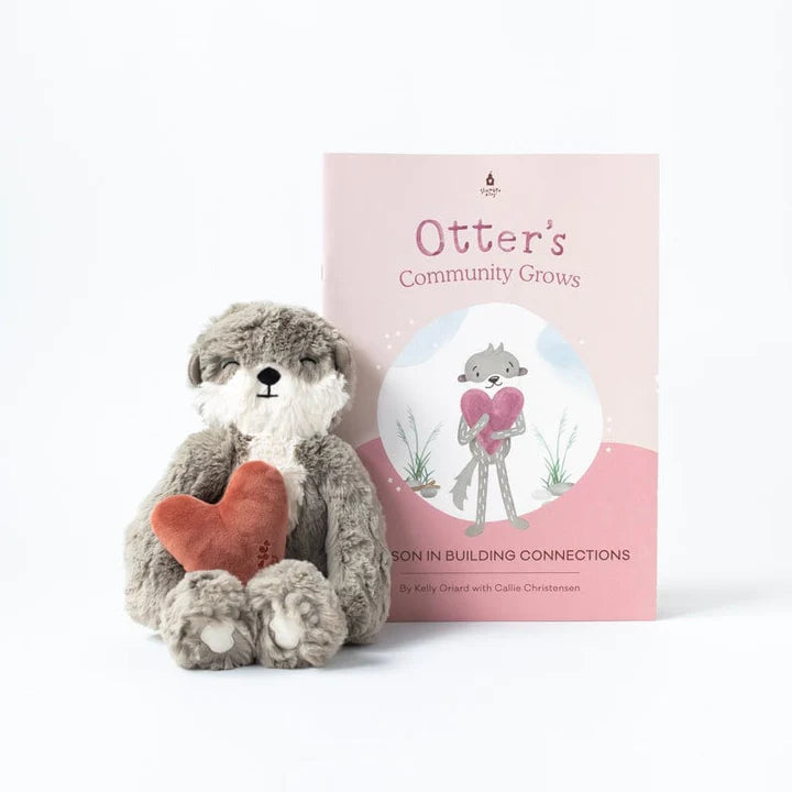 Otter&#39;s Community Grows: A Lesson in Building Connection (Kin &amp; Book) - Zinnias Gift Boutique