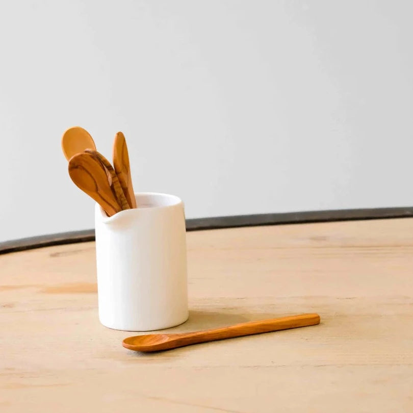 Olive Wood App Serving Spoon