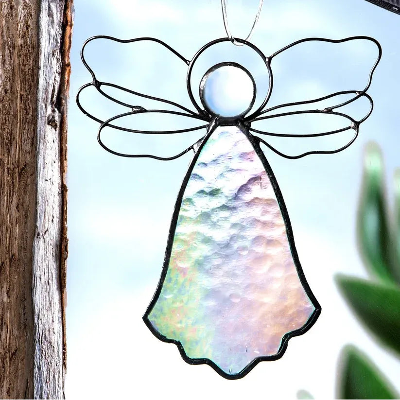 Angel Ornament w/Wire Wings - Zinnias Gift Boutique
