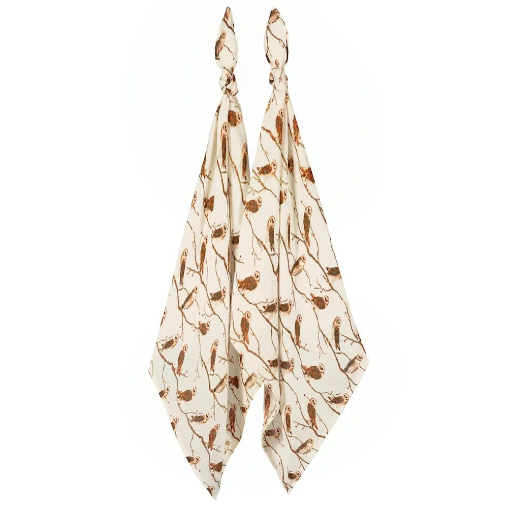 Organic Cotton Muslin Burp Cloth - Zinnias Gift Boutique