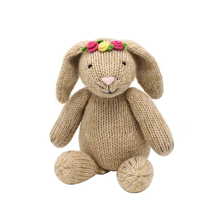 Bunny with Flowers - Zinnias Gift Boutique